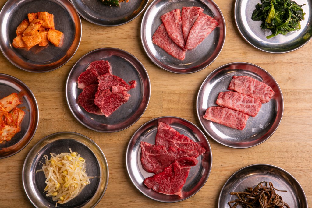 赤身肉の盛り合わせ